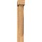 Ekena Millwork Traditional Block Smooth Bracket w/ Offset Brace, Western Red Cedar, 5 1/2"W x 22"D x 34"H BKT0604X22X34TRA05SWR - alternate 4